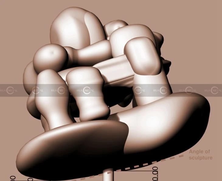 Stainless steel-3D model-on-pc