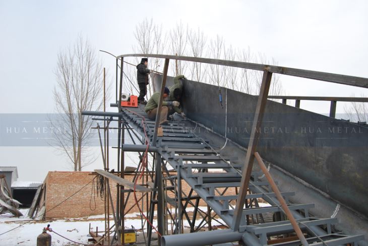 Customized-curved-Corten-steel-facade-china-manufacturer